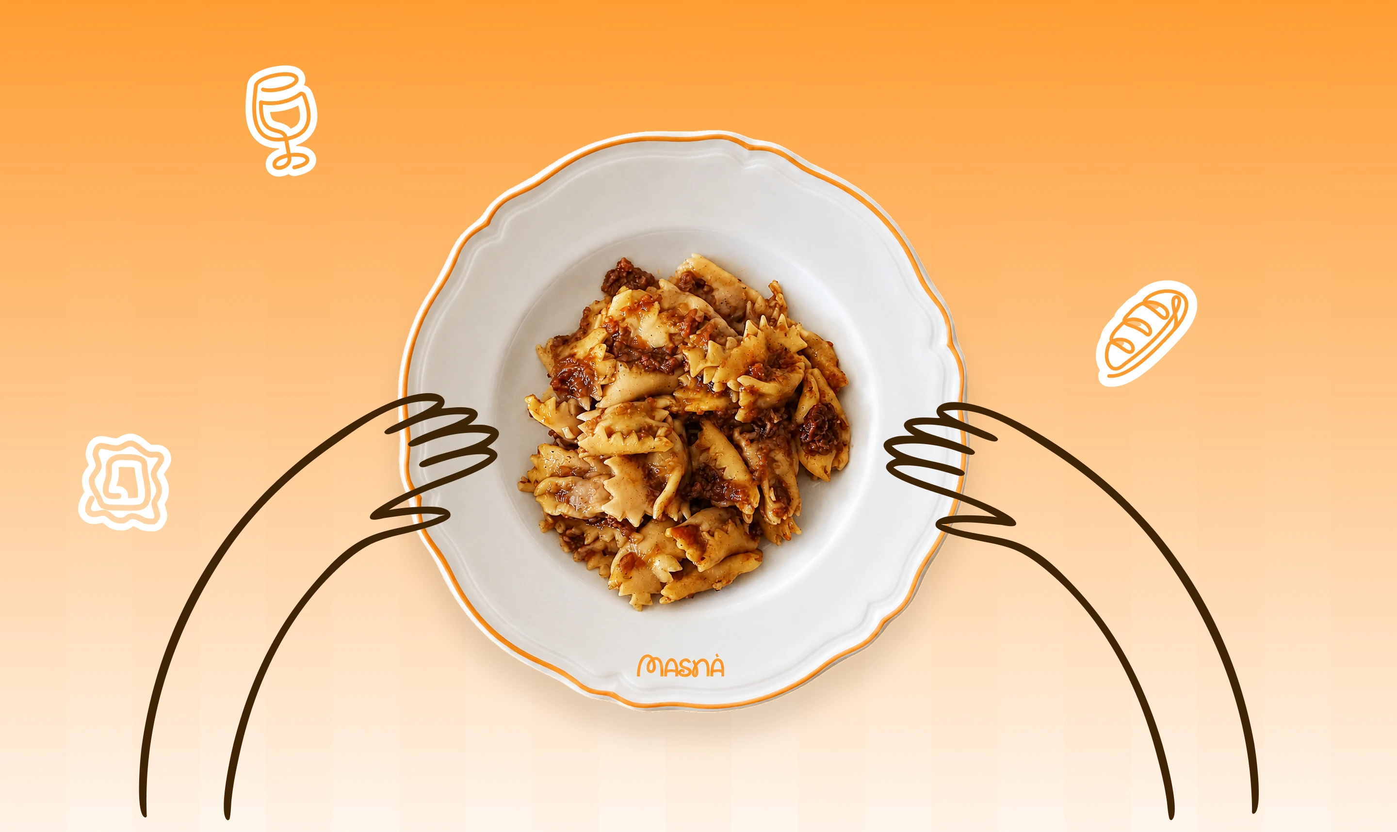 Masnà, il Piemonte <br>da mangià